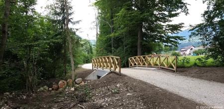Izgradnja kolesarske povezave Kamnik–Godič (2)